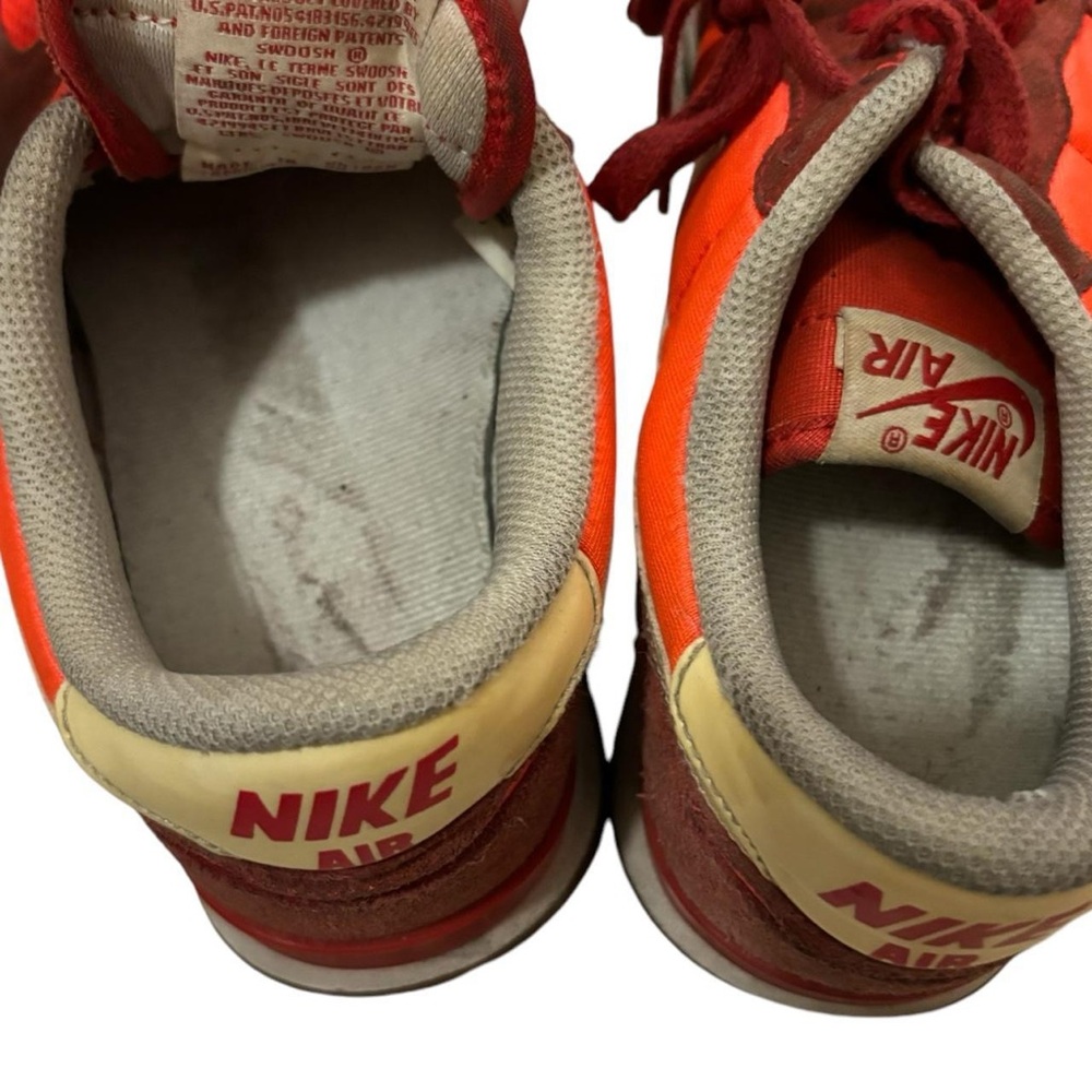 Nike Air Vortex Internationalist Orange Crimson Red Shoes View 6